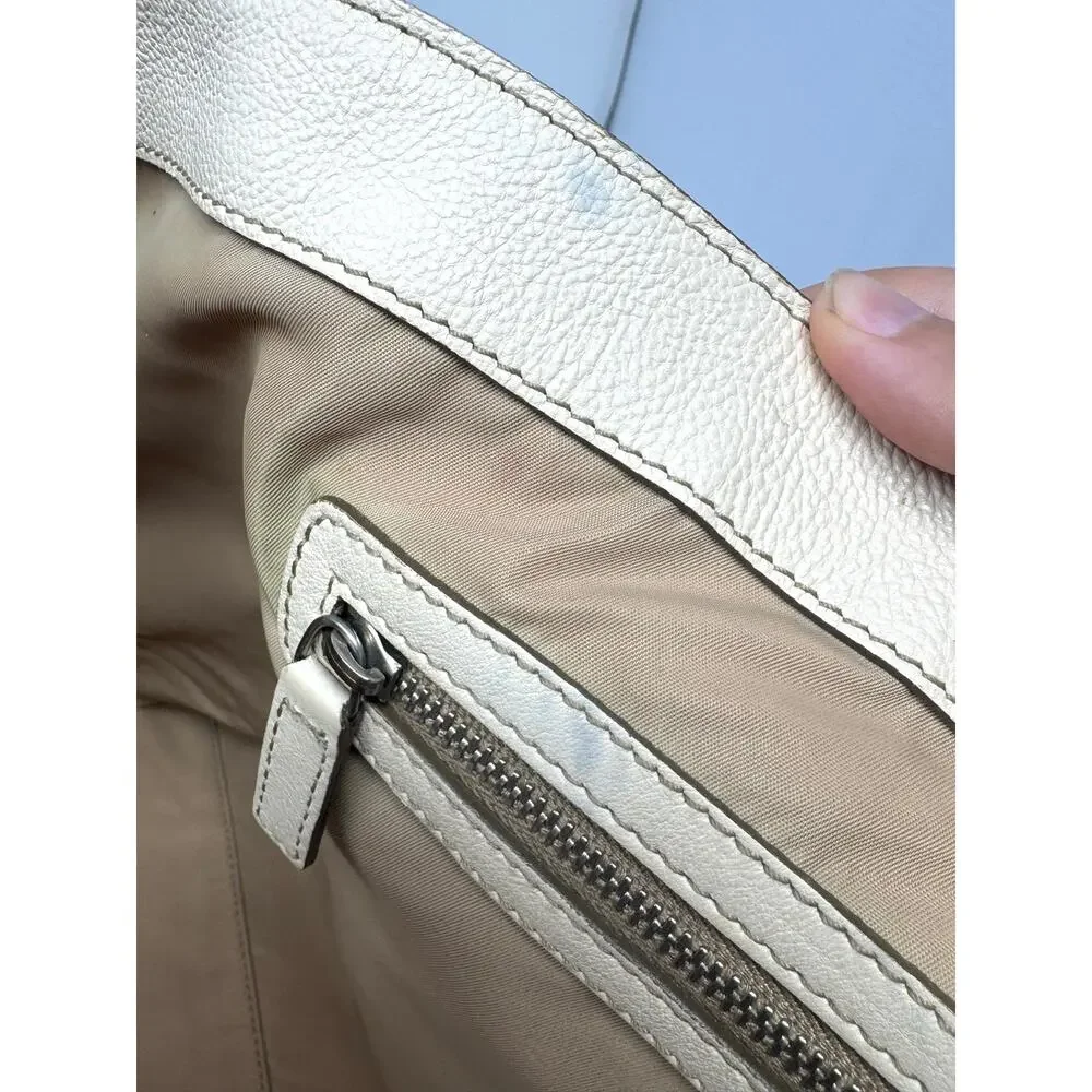 Dior Y2K John Galliano Monogram Detective Frame Beige Canvas Leather Bag